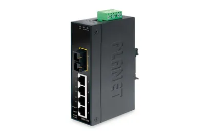 Produktbild von PLANET ISW-511S15, Unmanaged, L2, Fast Ethernet (10/100), Vollduplex, Wandmontage