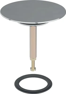 Produktbild von Geberit Ventilstopfen für BW-Ablauf d72/35 glanzverchromt, 1 Stk.