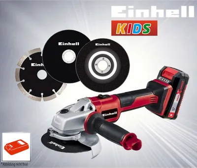 Produktbild von Einhell KIDS zabawkowa szlifierka kątowa Axxio 30x14x18 cm plastikowa