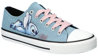 Produktbild von Disney Lilo & Stitch LS0043, Kinder Turnschuhe Sneaker Schnürschuhe lizenziert, Blau 37