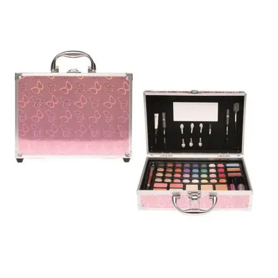 Produktbild von Casuelle Make-up Etui Rosa mit Schmetterlingen