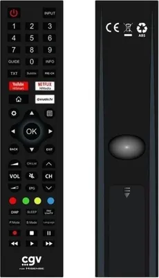 Produktbild von Ersatzfernbedienung für Hisense TVs, CGV FIDELIO, Keine Programmierung erforderlich, Sofort einsatzbereit