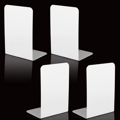 Image de Lot de 4 serre-livres en métal robuste