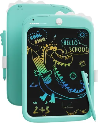 Produktbild von LCD Schreibtafel 10 Zoll, Dinosaurier, mit Sperrfunktion, für Kinder