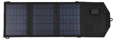 Produktbild von 10.5W faltbares Solarpanel Portable Solar Power Solar Panel Solarmodul Panel Portable High Efficiency Solar Panel mit USB-Anschluss