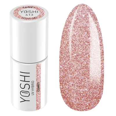 Produktbild von Yoshi | Hybrid-Nagellack - 413 Comet - Hybrid-Gellack - Hybridlack - UV LED - 6ml - Profi Qualität - Rosa