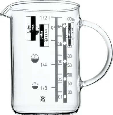 Produktbild von WMF Messbecher 0.5 l Gourmet, 0,5 l, Glas, 1 Stück(e)