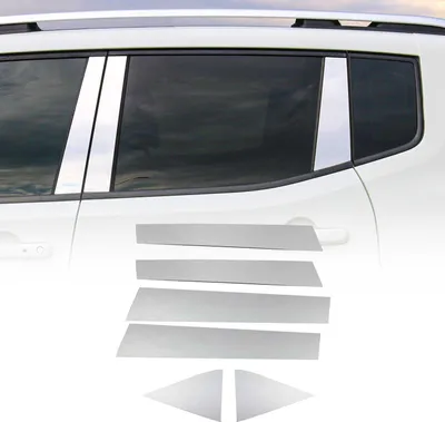 Image de Couverture Garniture de pilier B pour Ford Ecosport 2017-2021 en acier inox 6Pcs