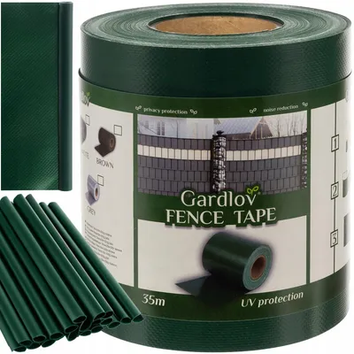 Produktbild von Zaunband 19cmx35m 630g/m2 grün 23706