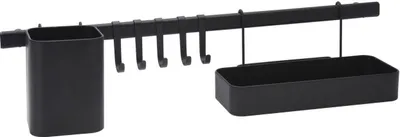 Immagine prodotto di Excellent Houseware organizer da cucina, metallo, 60x10x13 cm, nero