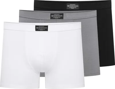 Produktbild von Henderson Main Herren Boxershorts 3er-Pack - 93% Baumwolle, 7% Elasthan, komfortabel und atmungsaktiv, ideal für den täglichen Gebrauch, hochwertige Unterwäsche für Männer, optimale Passform und Bewegungsfreiheit, perfekt für sportliche Aktivitäten und Fre Henderson Main Herren Boxershorts 3er-Pack - 93% Baumwolle, 7% Elasthan, komfortabel und atmungsaktiv, ideal für den täglichen Gebrauch, hochwertige Unterwäsche für Männer, optimale Passform und Bewegungsfreiheit, perfekt für sportliche Aktivitäten und Fr