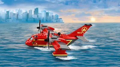 Produktbild von LEGO® City Löschflugzeug der Feuerwehr, 60217