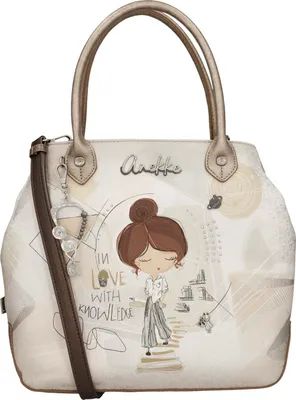 Produktbild von Anekke Handtasche Umhängetasche Sophia Short Handle Bag Multicolor creme