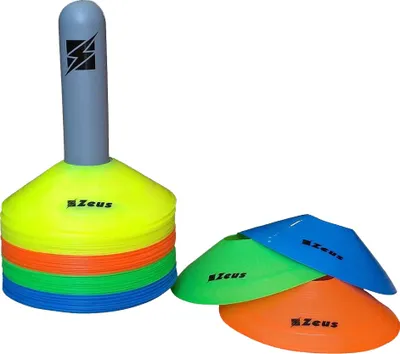Produktbild von Einheitsgröße|Zeus 48 Stück Trainingshütchen