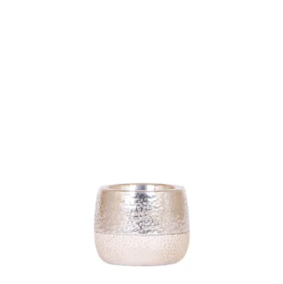 Produktbild von Kolibri Home Keramik Elite-Topf Silber – Ø6 cm