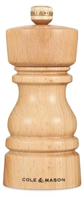 Image de Cole & Mason London moulin à poivre en hêtre naturel 13 cm