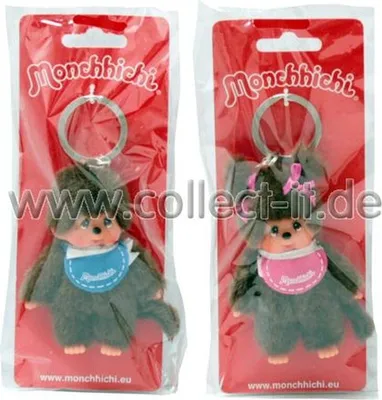 Produktbild von Monchhichi Schlüsselanhänger, sortiert , 10cm, 1Stück