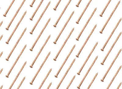 50 x Eisen Nägel 2,0 x 32 mm - Kegelkopf - Verzinkte Ausführung