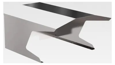 Produktbild von Garagenabdeckung aus Edelstahl für Mähroboter, XL