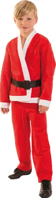 Produktbild von Weihnachtsmannkostüm 3tlg.für 6-8 Jahre alten Jungen, (Jacke+Gürtel+Hose)