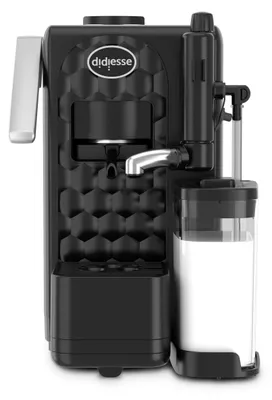 Espressomaschine für Pads, Milchaufschäumer, 1,3 l Tank, 1850 W, schwarz