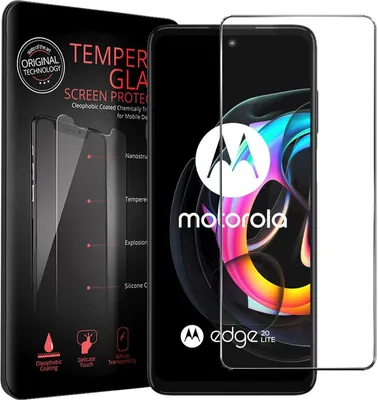 Produktbild von 2x Conie Glasfolie für Motorola Edge 20 Lite Displayschutz Folie Panzer Glas Premium Schutzfolie Set Blasenfrei