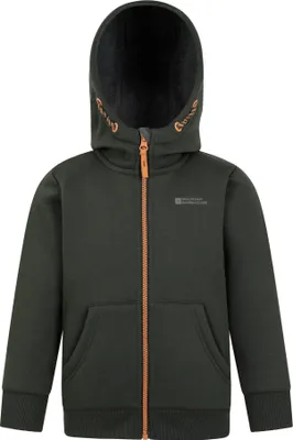Produktbild von Mountain Warehouse - Dětská mikina s kapucí "Nordic II" MW2314 (128) (Khaki zelená)