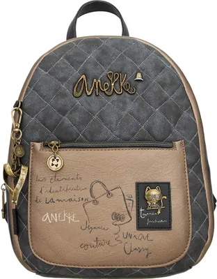A close-up studio shot of a backpack.