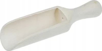 Immagine prodotto di Mestolo di legno grande 19 cm - Cucchiaio di legno per spezie e ingredienti