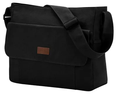 Produktbild von Omgoods – Große Canvas-Umhängetasche für Arbeit und Reisen