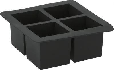 Produktbild von Eiswürfelbereiter 16x16x6cm grau