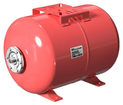 Expansionsgefäß 50 L, horizontal, EPDM-Membran, 1" Anschluss, 5,4 bar