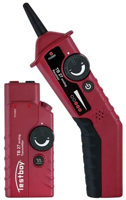 Obrázek produktu pro Sada pro vyhledávání kabelů 27 Analogový přístroj pro vyhledávání kabelů TESTBOY