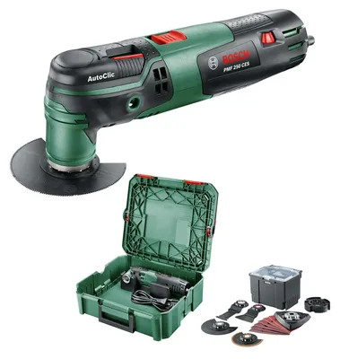 Produktbild von Bosch Multifunktionswerkzeug PMF 250 CES (250 W, Universal-Zubehör-Set, in Syste