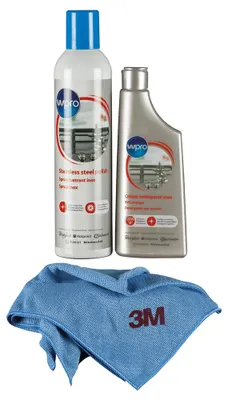 Produktbild von WPRO (rostfreier Stahl) Reinigungsset 3500008498