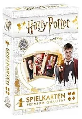 Imagen del producto de Harry Potter: Spielkarten (Edición alemana) – Póker – Winning Moves
