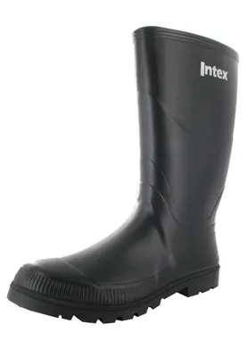 Produktbild von Intex Kautschuk-Gummistiefel Feld in Übergrößen Schwarz 22002 große Herrenschuhe/Damenschuhe