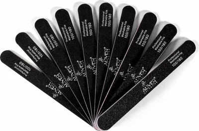 Produktbild von Professionelle Nagelfeilen Aliver – 10 Stück