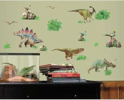 Produktbild von RoomMates - Dinosaurier - Wandtattoo Wandsticker Wandaufkleber Wandbilder