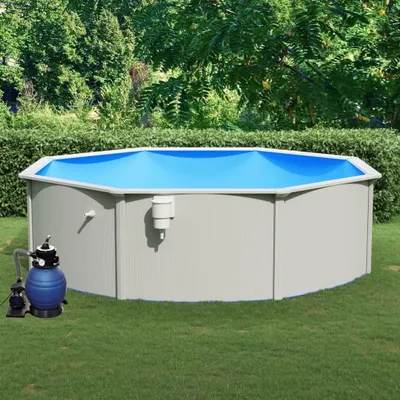 Produktbild von The Living Store Pool mit Sandfilterpumpe 460x120 cm