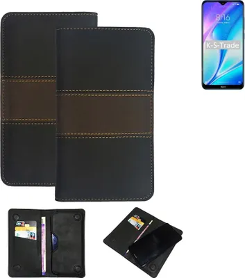 Produktbild von K-S-Trade Hülle Handyhülle kompatibel mit Xiaomi Redmi 9C Schutzhülle Walletcase Bookstyle Tasche Schutz Case Handytasche Wallet Cover Kunstleder