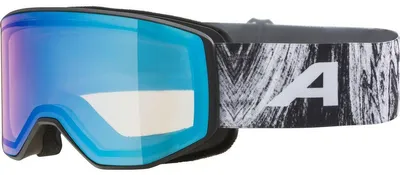 Produktbild von Alpina Sports Unisex Ski- & Snowboardbrille Venet Q-lite Schwarz
