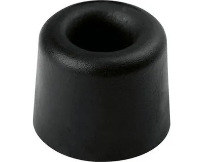 Obrázek produktu pro Dveřní zarážka Ø 29,5x25mm, černá