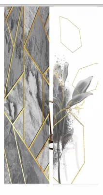 Produktbild von 84058 | SIGNUM Schiebegardine recyceltes Polyester Bambusoptik 245x60