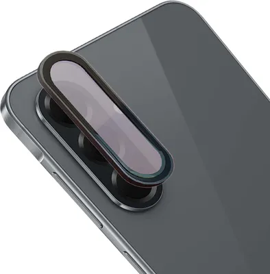 Produktbild von Bizon Glass Snap Lens Samsung Galaxy A56 5G schwarzer Rahmen