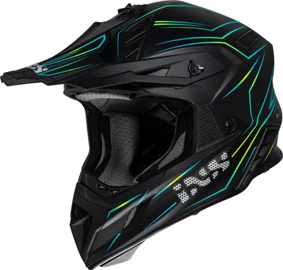 Produktbild von IXS iXS189FG 2.0 Motocross Helm, schwarz matt/gelb, 2XL (63/64)