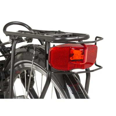 Immagine prodotto di Portafaro posteriore LED rosso/nero