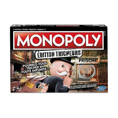 Image de Jeu de table Tricheurs Monopoly Edition 2018 (FR) Coloré (Français)