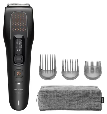 Produktbild von Philips 7000 series Hair Clipper HC7722 Serie 7000, Schwarz, 4,1 cm, 1 mm, Edelstahl, Akku, 120 min