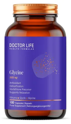 Obrázok produktu pre Glycín 1000 mg doplnok stravy 100 kapsúl